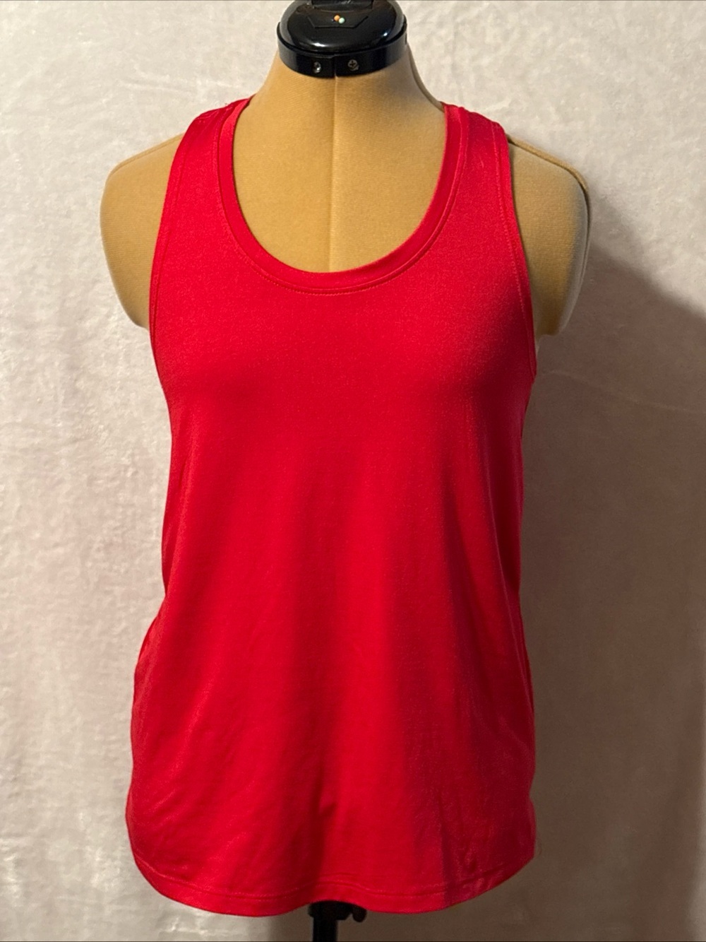 Athletic Works Bright Red Scoop Neck Tank